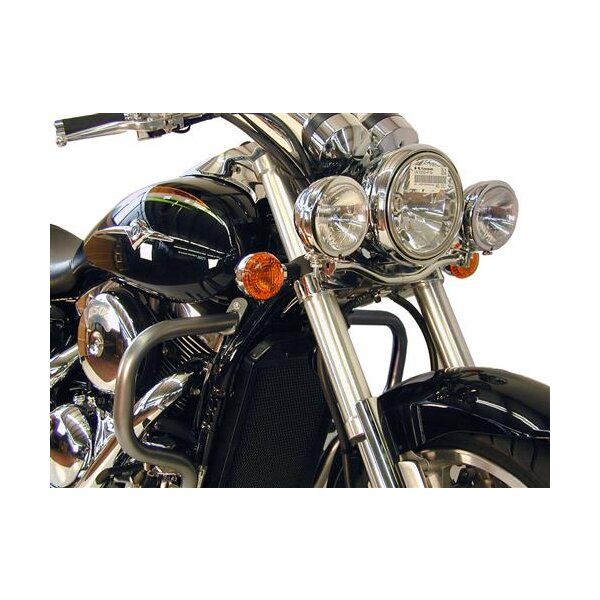 Hepco&Becker Twinlight-Set (Custom) chrom Kawasaki VN 1500 (2002-2003)/1600 Mean Streak (2004-2008)
