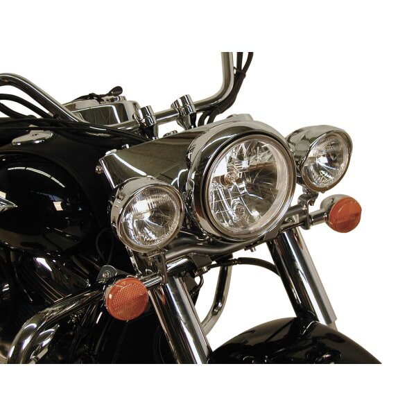 Hepco&Becker Twinlight-Set (Custom) chrom Kawasaki VN 1600 Classic (2003-2008)