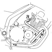 Hepco&Becker Motorschutzbügel chrom Yamaha XJ...