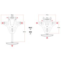 HIGHSIDER AKRON-RS PRO, Yamaha YZF-R1 15- Kennzeichenhalter