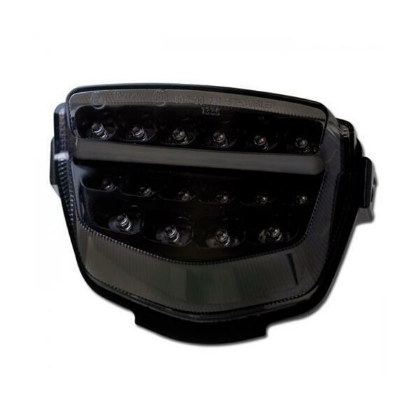LED-Rücklicht Honda CBR1000RR 08-15 / VFR800X 11-, getönt, schwarzer Reflektor, E-geprüft