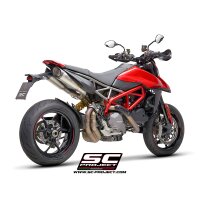 SC-Project Paar S1 Auspuff Titan mit Titangitter Ducati...