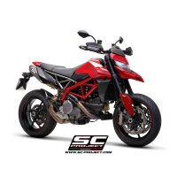 SC-Project Paar SC1-M Auspuff Carbon Ducati Hypermotard...