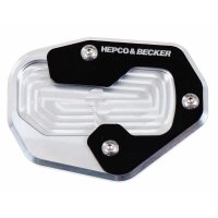 Hepco&Becker Seitenständerplatte silber/schwarz Harley Davidson Pan America 1250/Special (2021-)