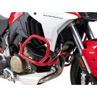 Hepco&Becker Motorschutzbügel rot Ducati...