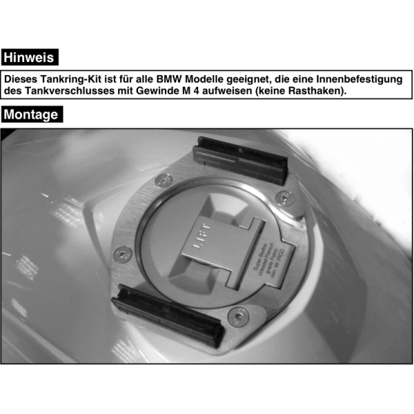 Hepco&Becker Lock-it Tankrucksackbefestigung  BMW S 1000 R (2014-2020)