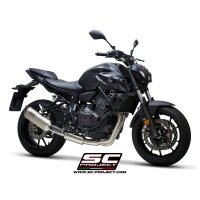 SC Project Komplettanlage SC1-R Titan Yamaha MT-07 (2021-2023)