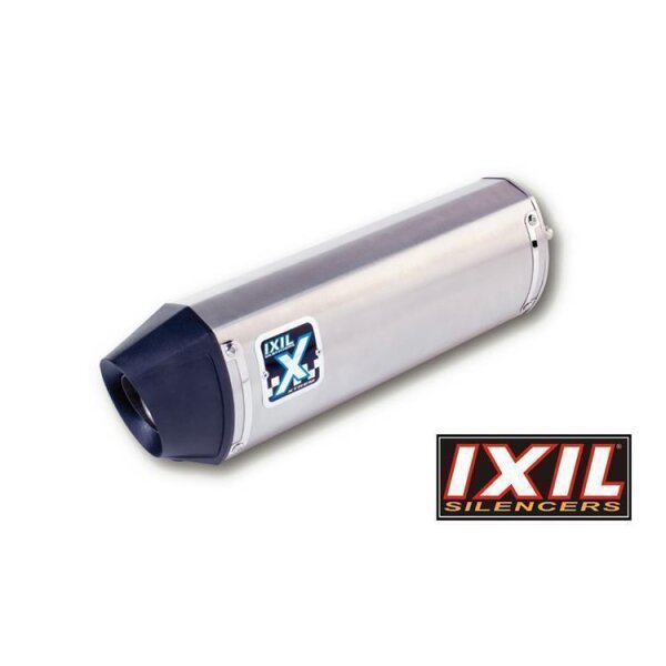 IXIL Auspuff, silber, HEXOVAL XTREM Evolution VFR 750, 94-97